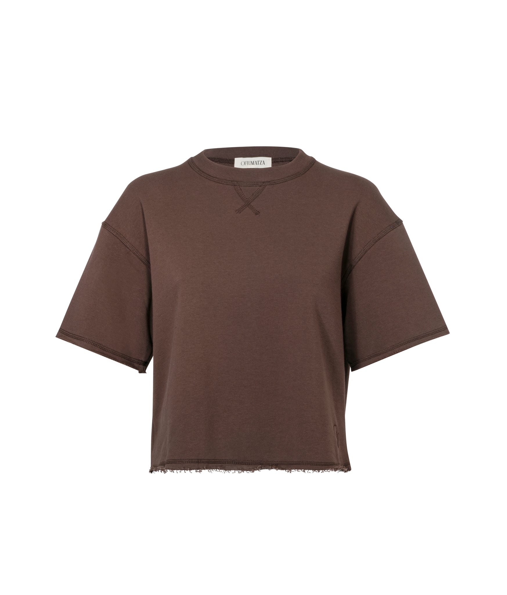 Lounge Cotton Oversized Tee | Classic Black