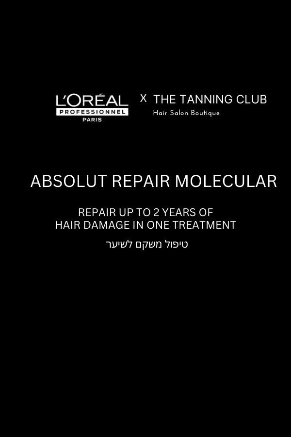 Loreal Absolut Repair Molecular Hair Treatment |  טיפול משקם לשיער