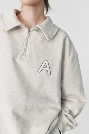 ASSEMBLE A. PATCH SWEATSHIRT I MELANGE