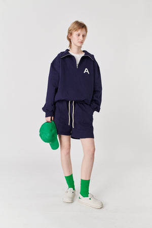 ASSEMBLE A. PATCH SWEATSHIRT I NAVY