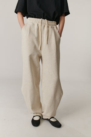 ASSEMBLE A. WIDE SWEATPANTS I MELANGE