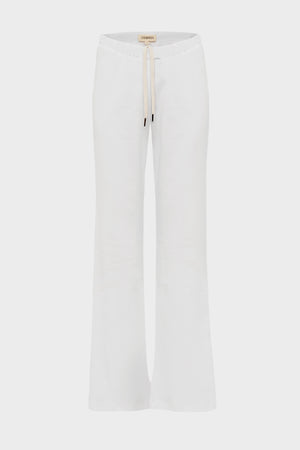 Lounge Cotton Trouser | White