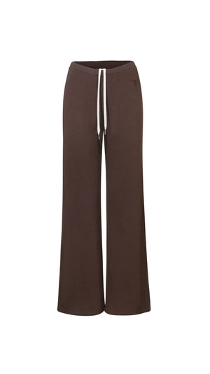 Lounge Cotton Trouser | Espresso