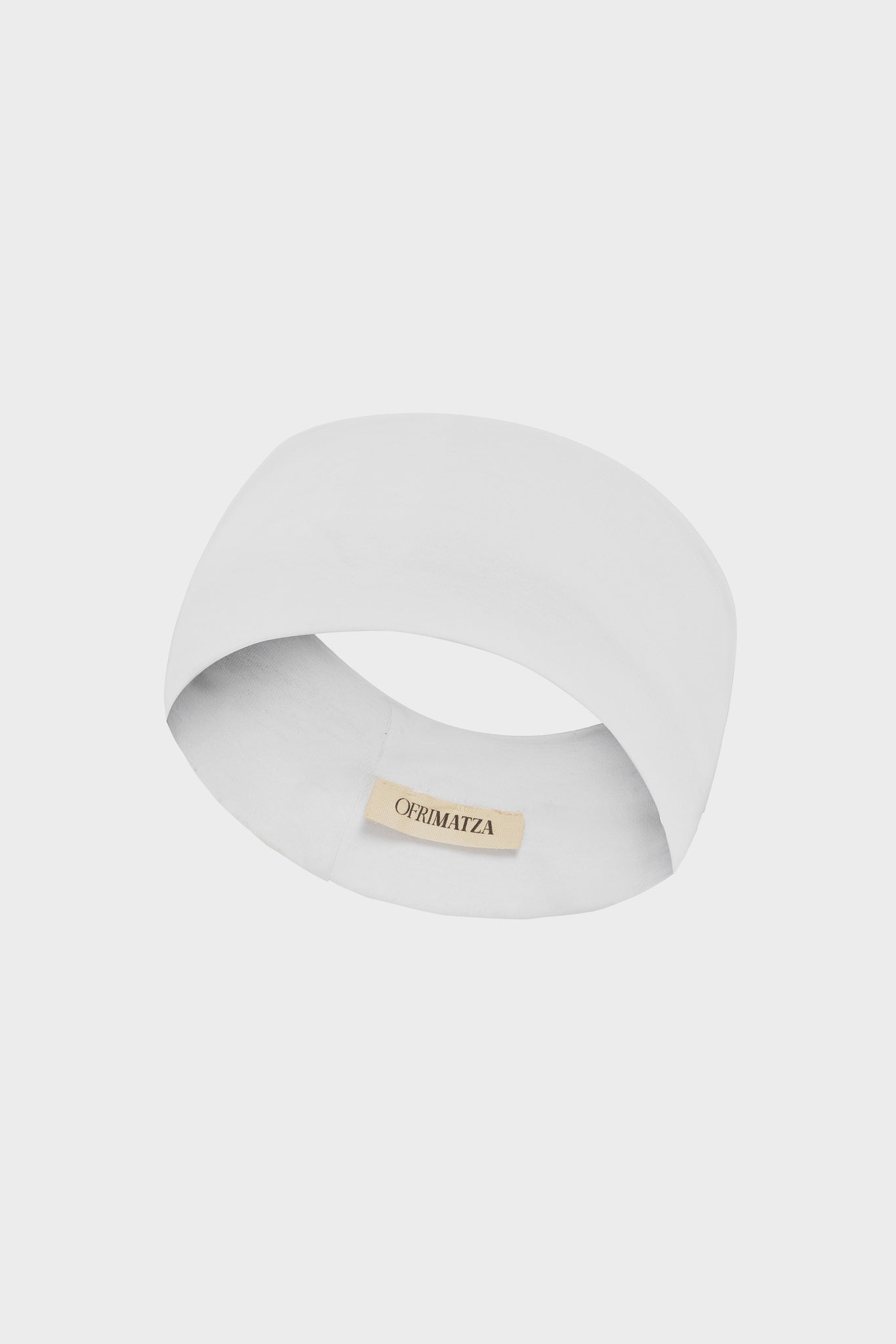 Lounge Cotton Headband | White