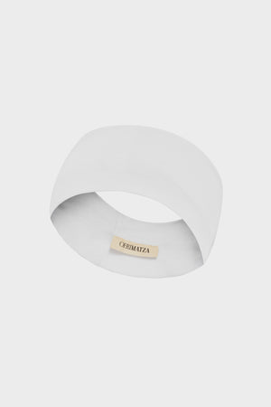 Lounge Cotton Headband | White