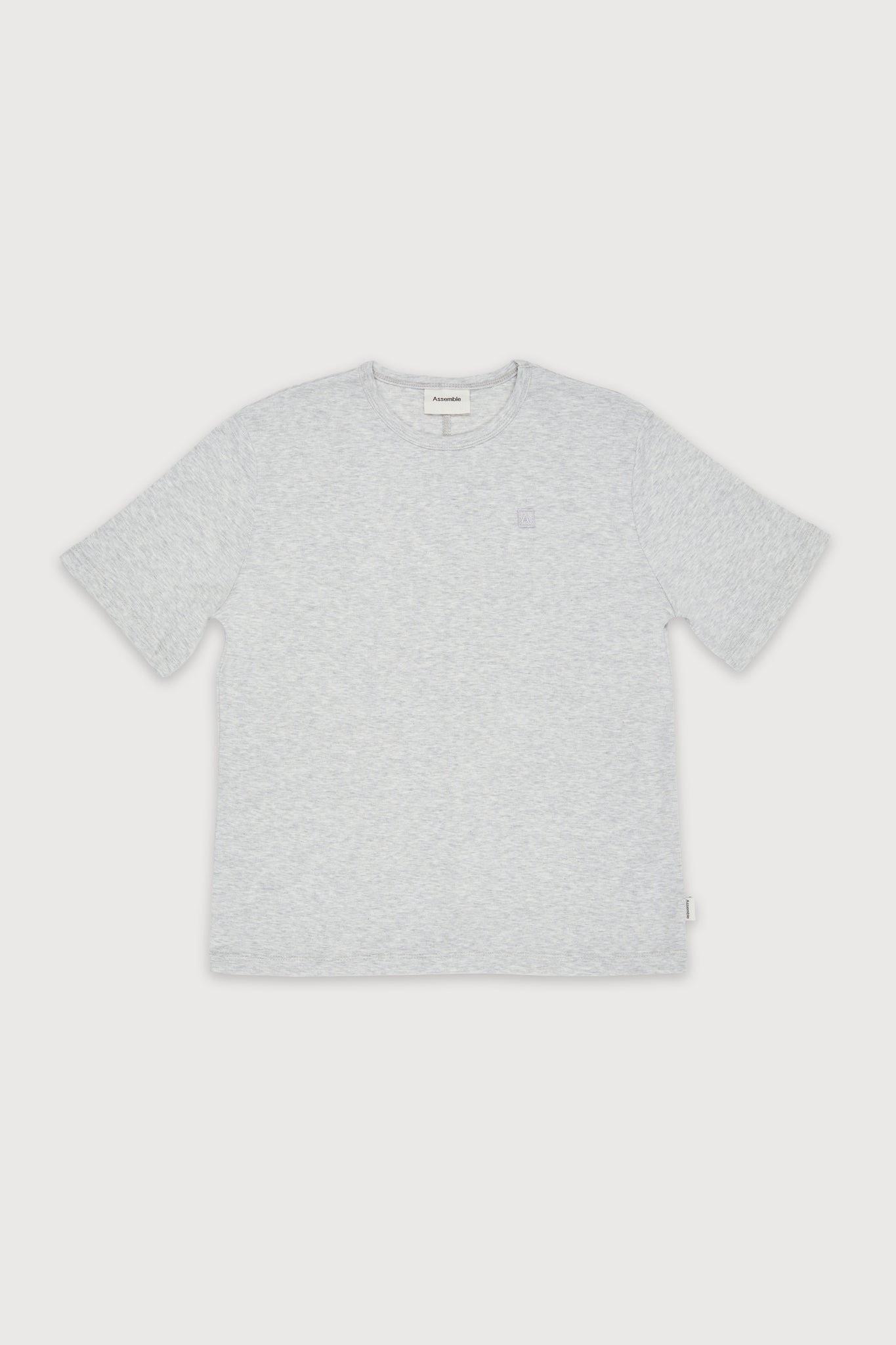 ASSEMBLE A. Patch t-shirt I Grey