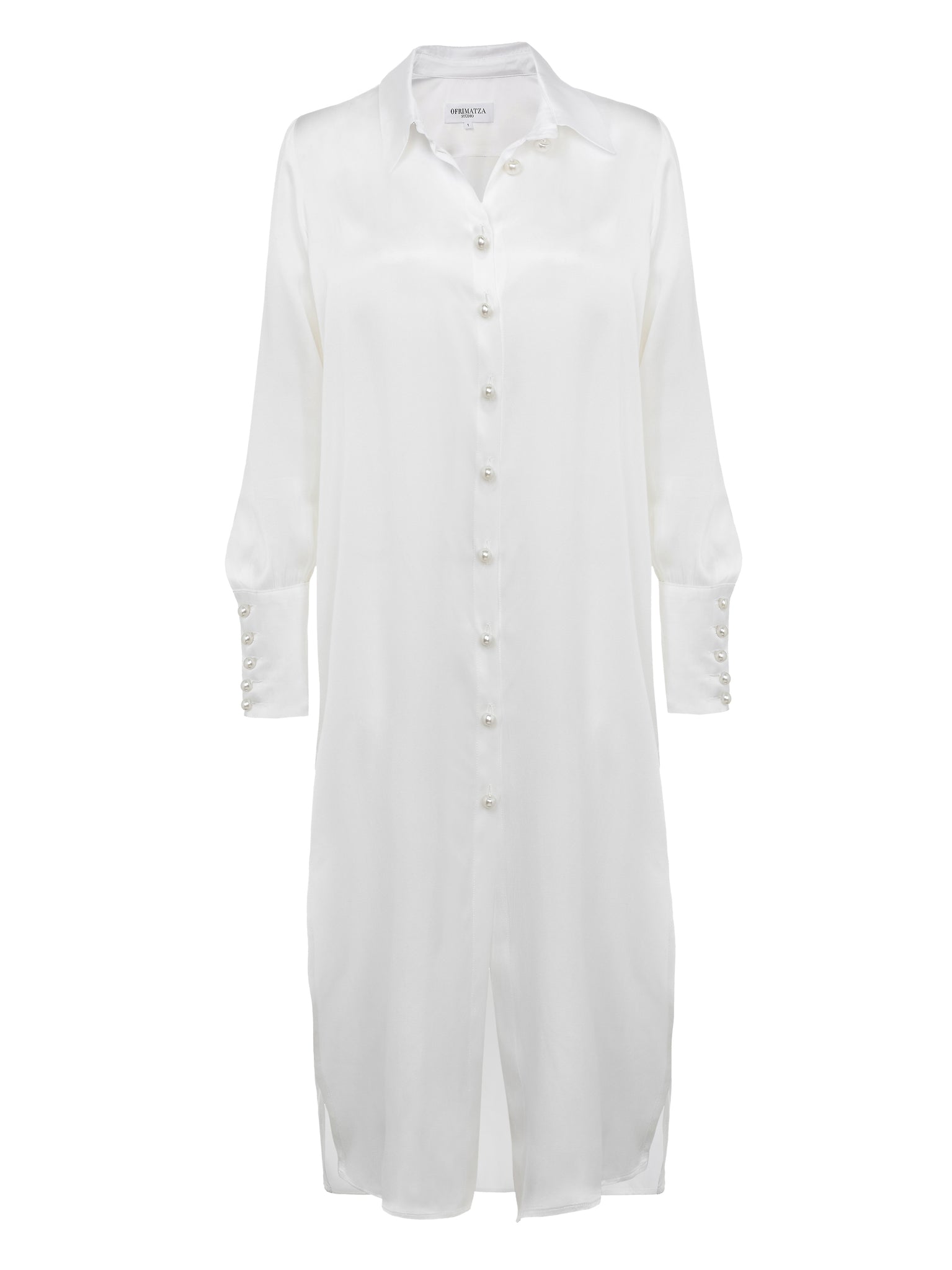 MATZA Maxi dress | Pearl White