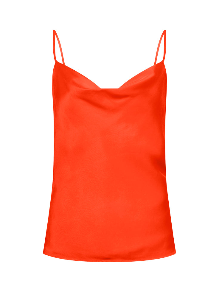 Rosin Top in Silk | Red-Orange